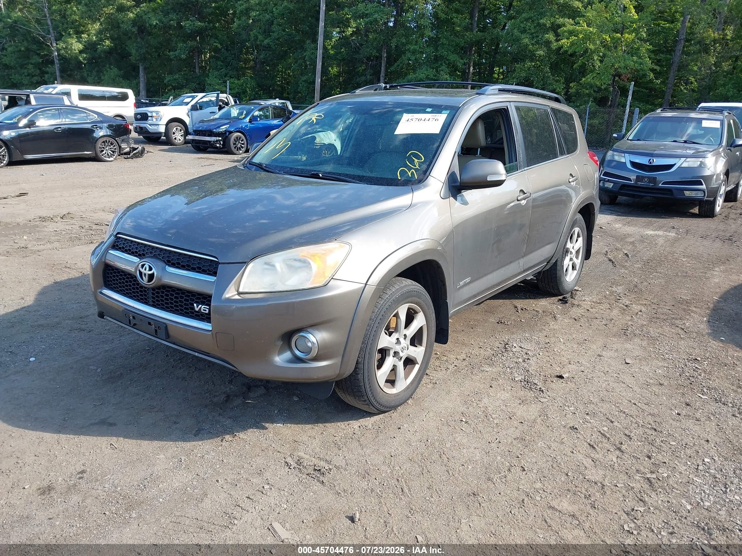 2011 Toyota Rav4 Limited V6 Gray vin: 2T3DK4DV0BW057385