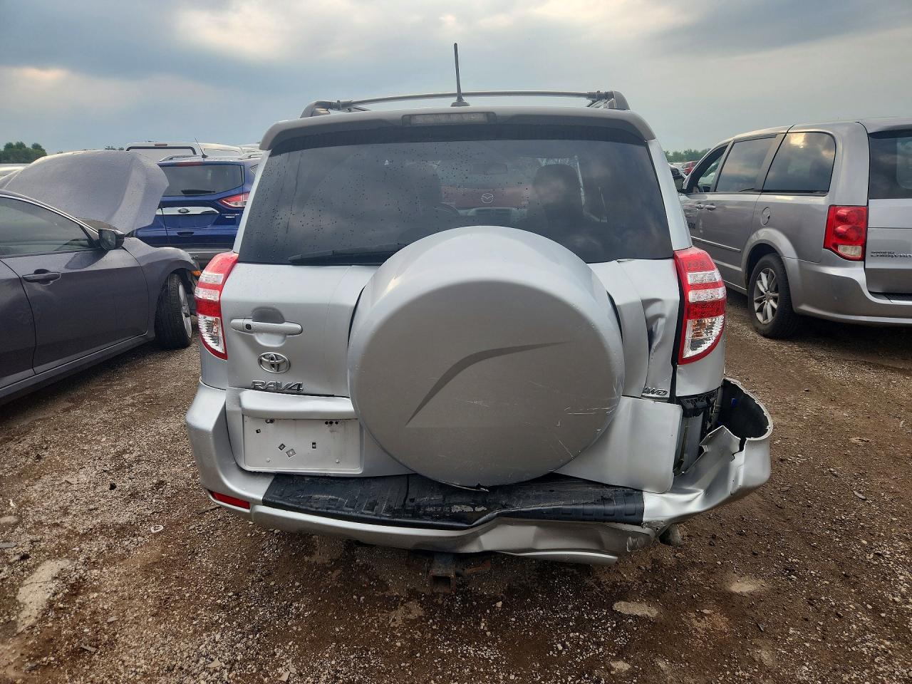 2012 Toyota Rav4 Limited Silver vin: 2T3DK4DV0CW069702