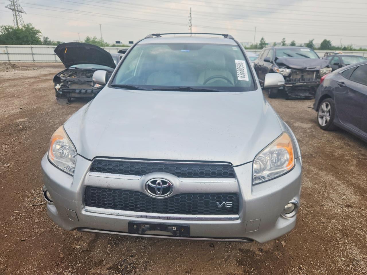 2012 Toyota Rav4 Limited Silver vin: 2T3DK4DV0CW069702