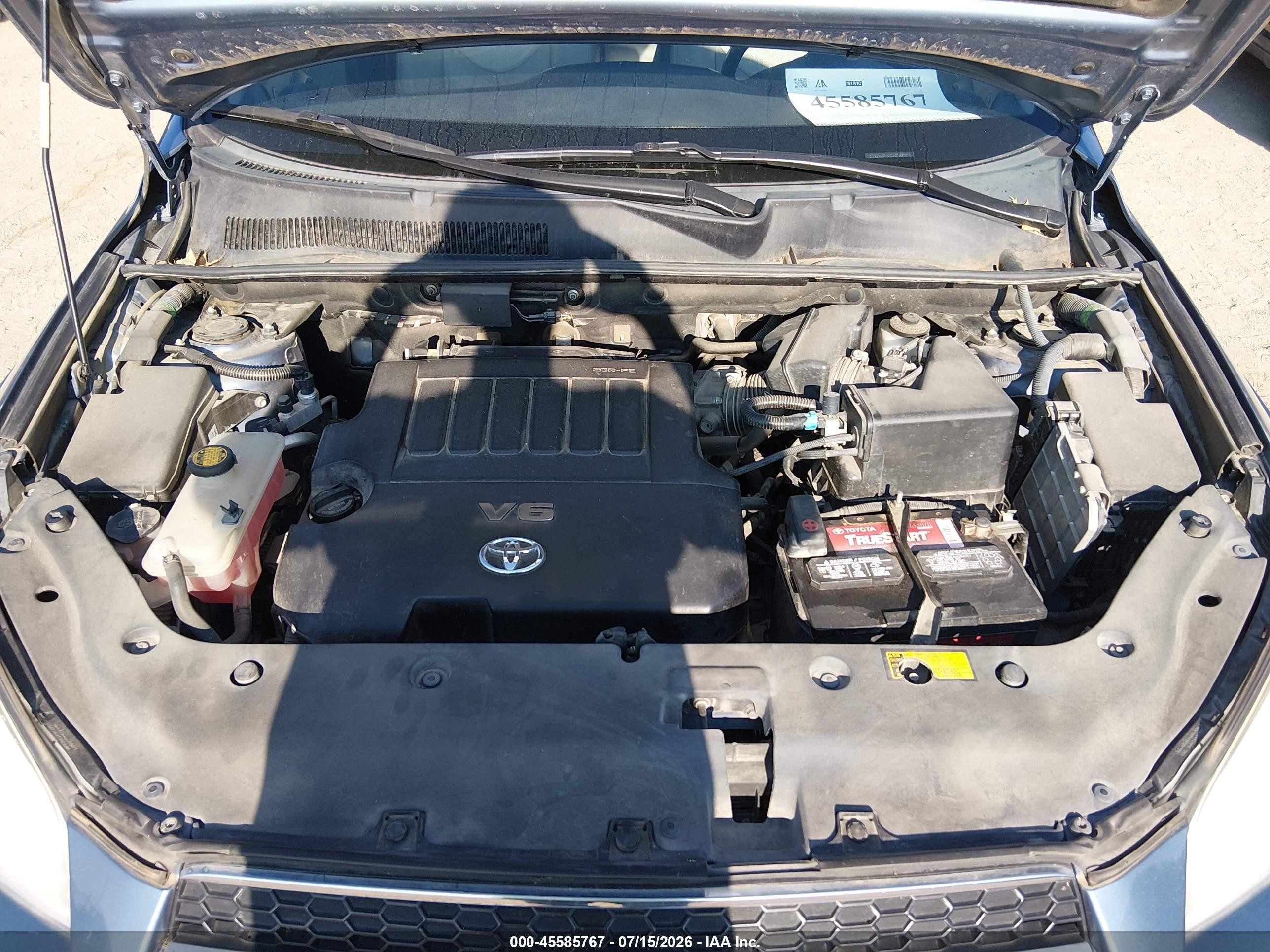 2012 Toyota Rav4 Limited V6 Синий vin: 2T3DK4DV0CW073328