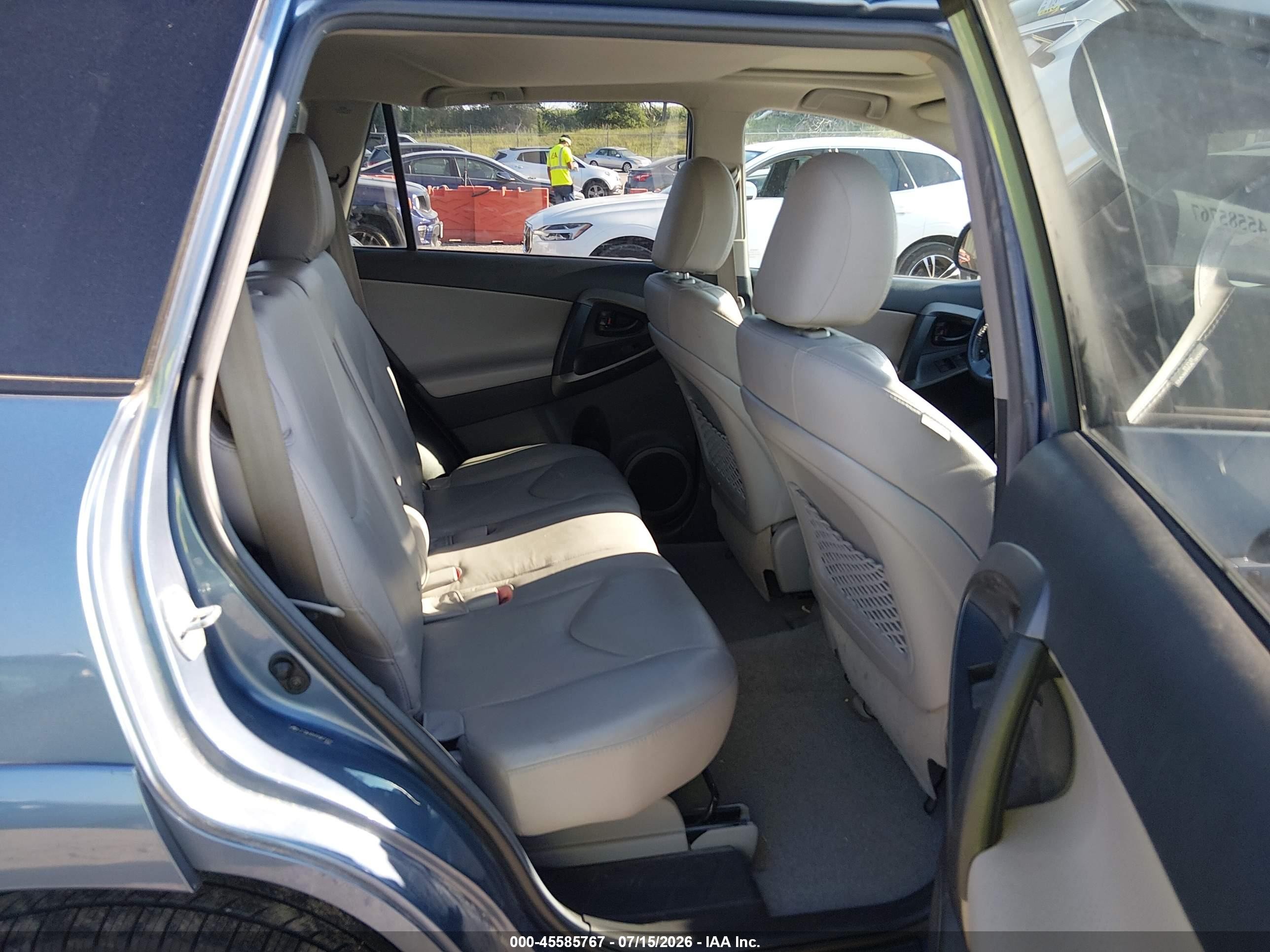 2012 Toyota Rav4 Limited V6 Синий vin: 2T3DK4DV0CW073328