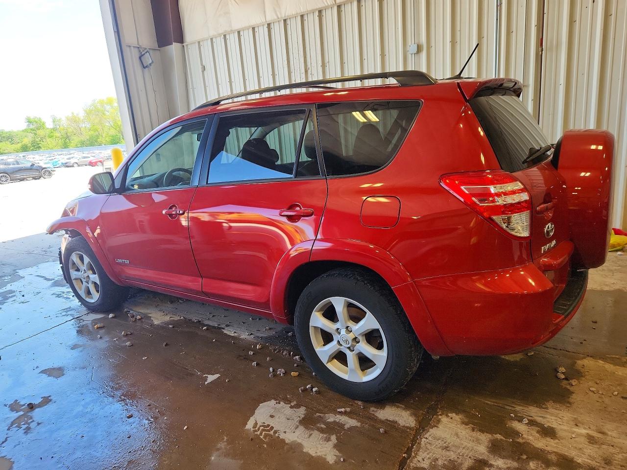 2012 Toyota Rav4 Limited Red vin: 2T3DK4DV0CW082580