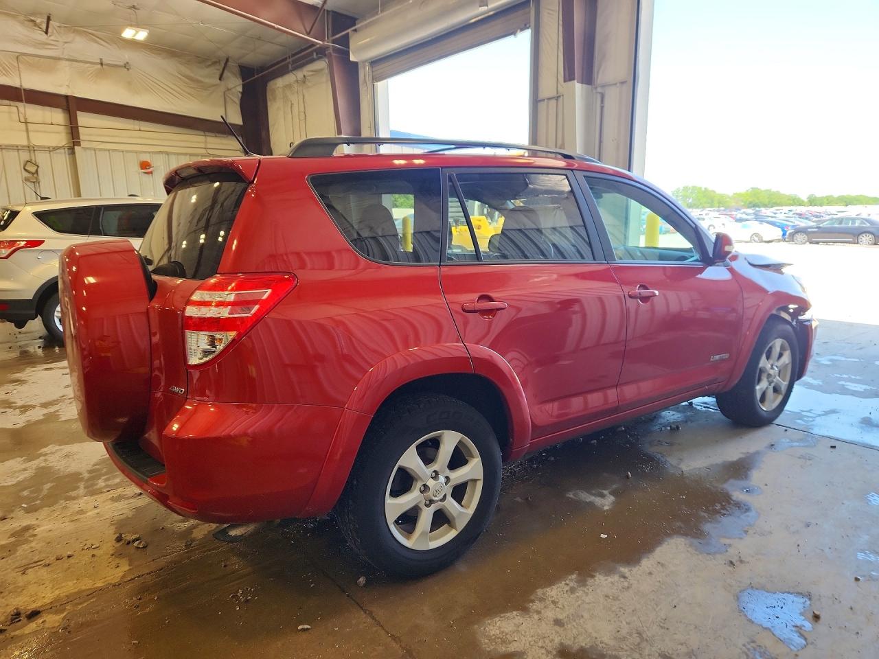 2012 Toyota Rav4 Limited Red vin: 2T3DK4DV0CW082580