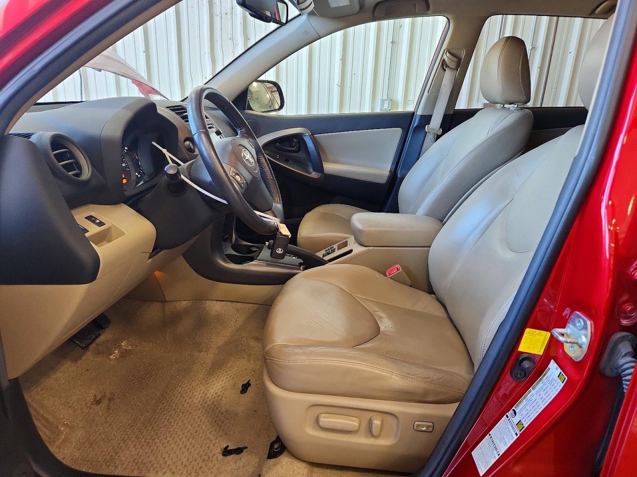 2012 Toyota Rav4 Limited Red vin: 2T3DK4DV0CW082580
