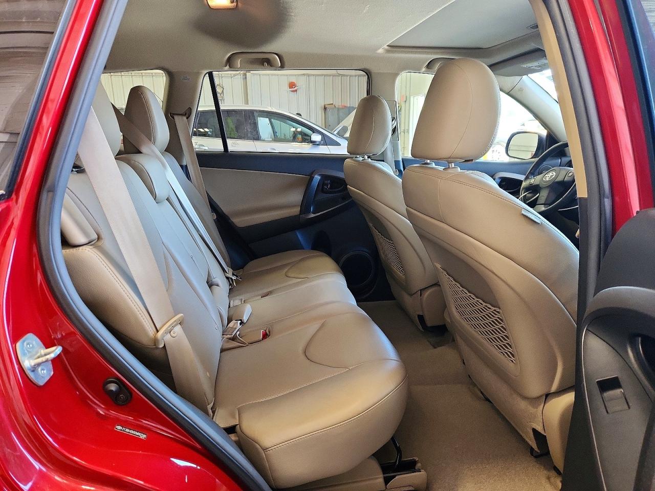 2012 Toyota Rav4 Limited Red vin: 2T3DK4DV0CW082580