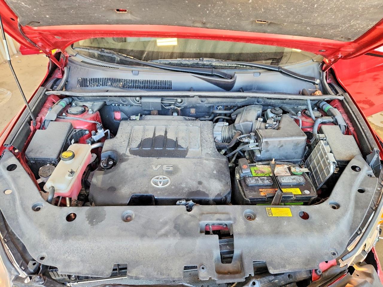 2012 Toyota Rav4 Limited Red vin: 2T3DK4DV0CW082580
