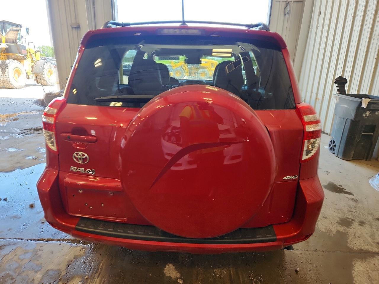 2012 Toyota Rav4 Limited Red vin: 2T3DK4DV0CW082580