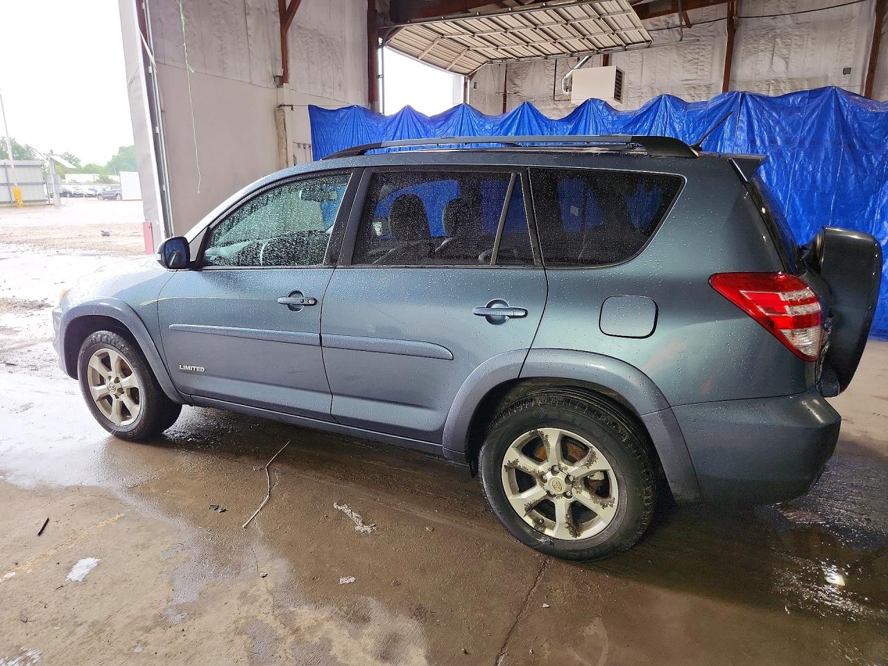 2010 Toyota Rav4 Limited Blue vin: 2T3DK4DV1AW020439