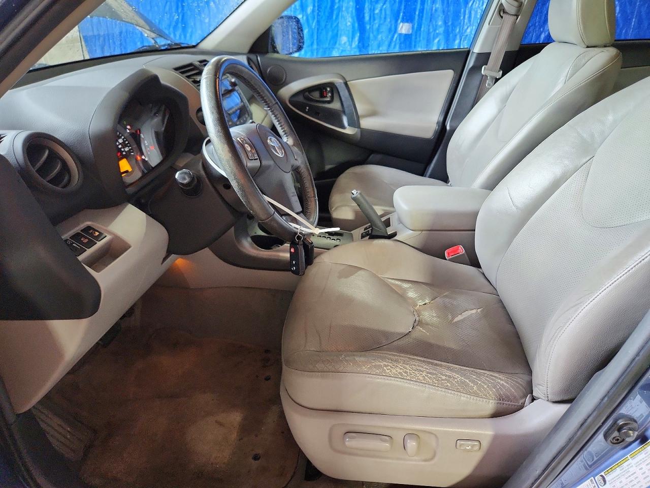 2010 Toyota Rav4 Limited Blue vin: 2T3DK4DV1AW020439