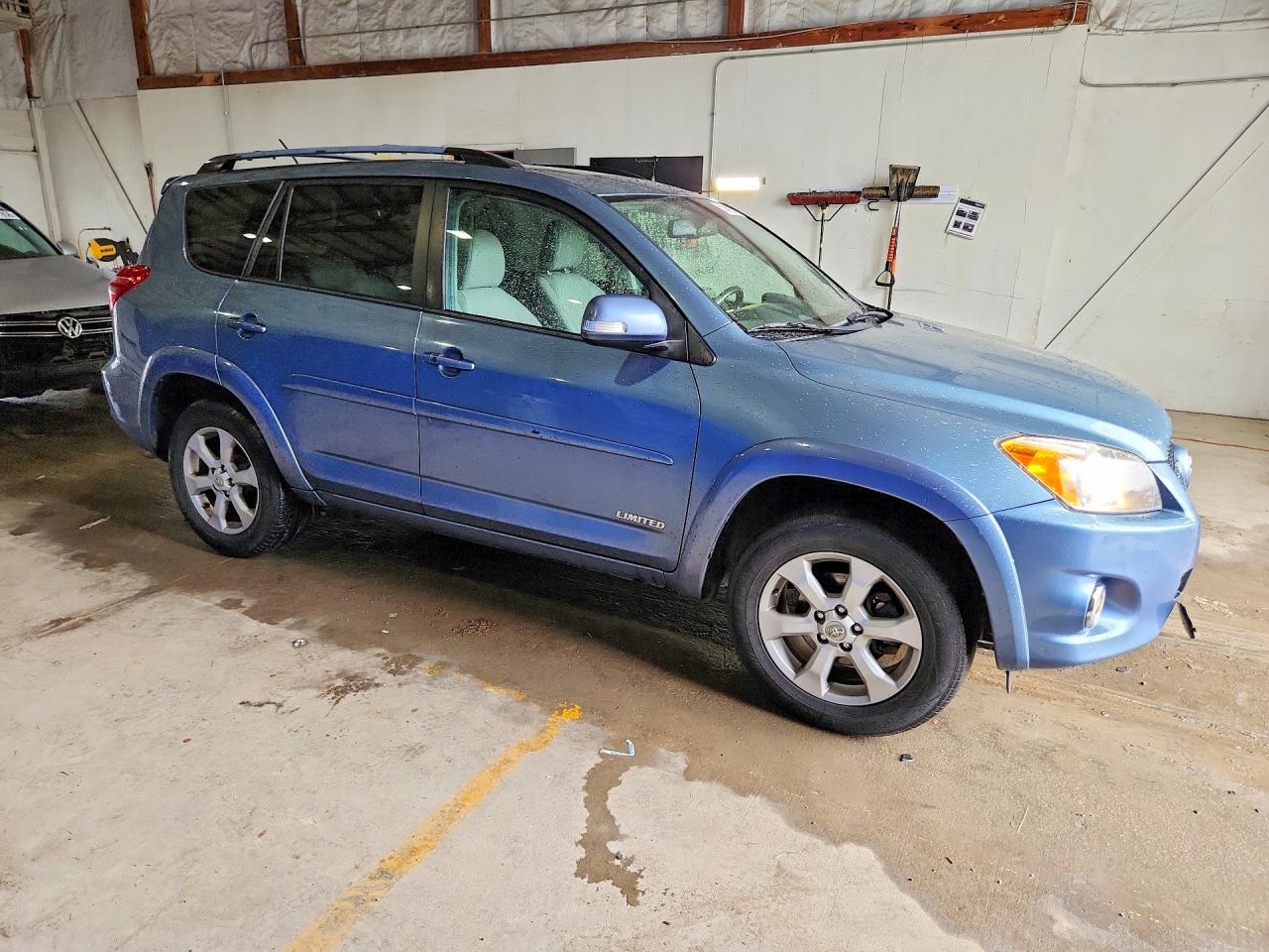 2010 Toyota Rav4 Limited Blue vin: 2T3DK4DV1AW020439