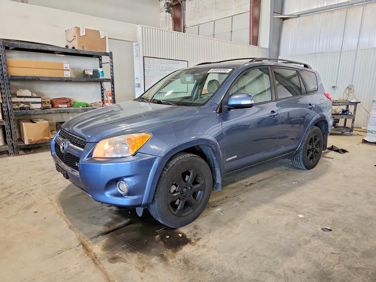 2010 Toyota Rav4 Limited Blue vin: 2T3DK4DV1AW025334