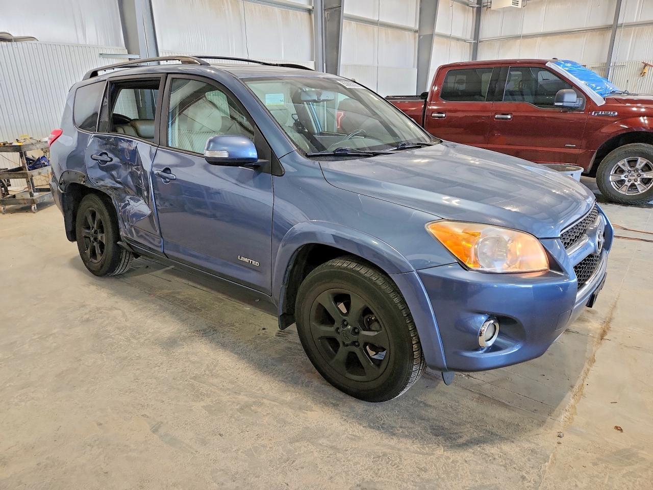 2010 Toyota Rav4 Limited Blue vin: 2T3DK4DV1AW025334