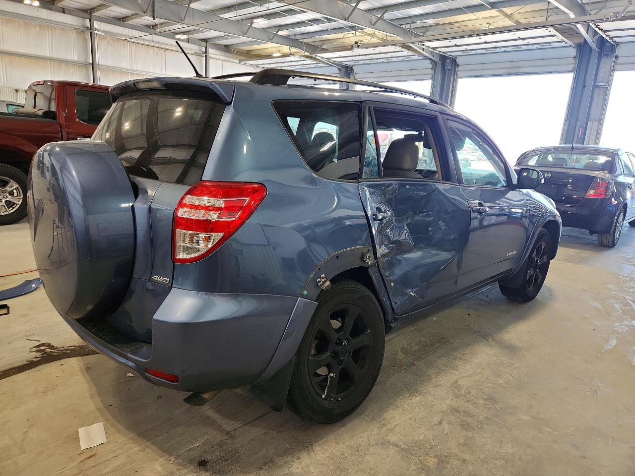 2010 Toyota Rav4 Limited Blue vin: 2T3DK4DV1AW025334