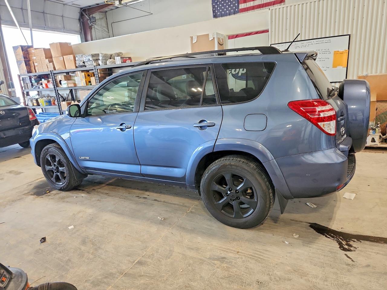 2010 Toyota Rav4 Limited Blue vin: 2T3DK4DV1AW025334