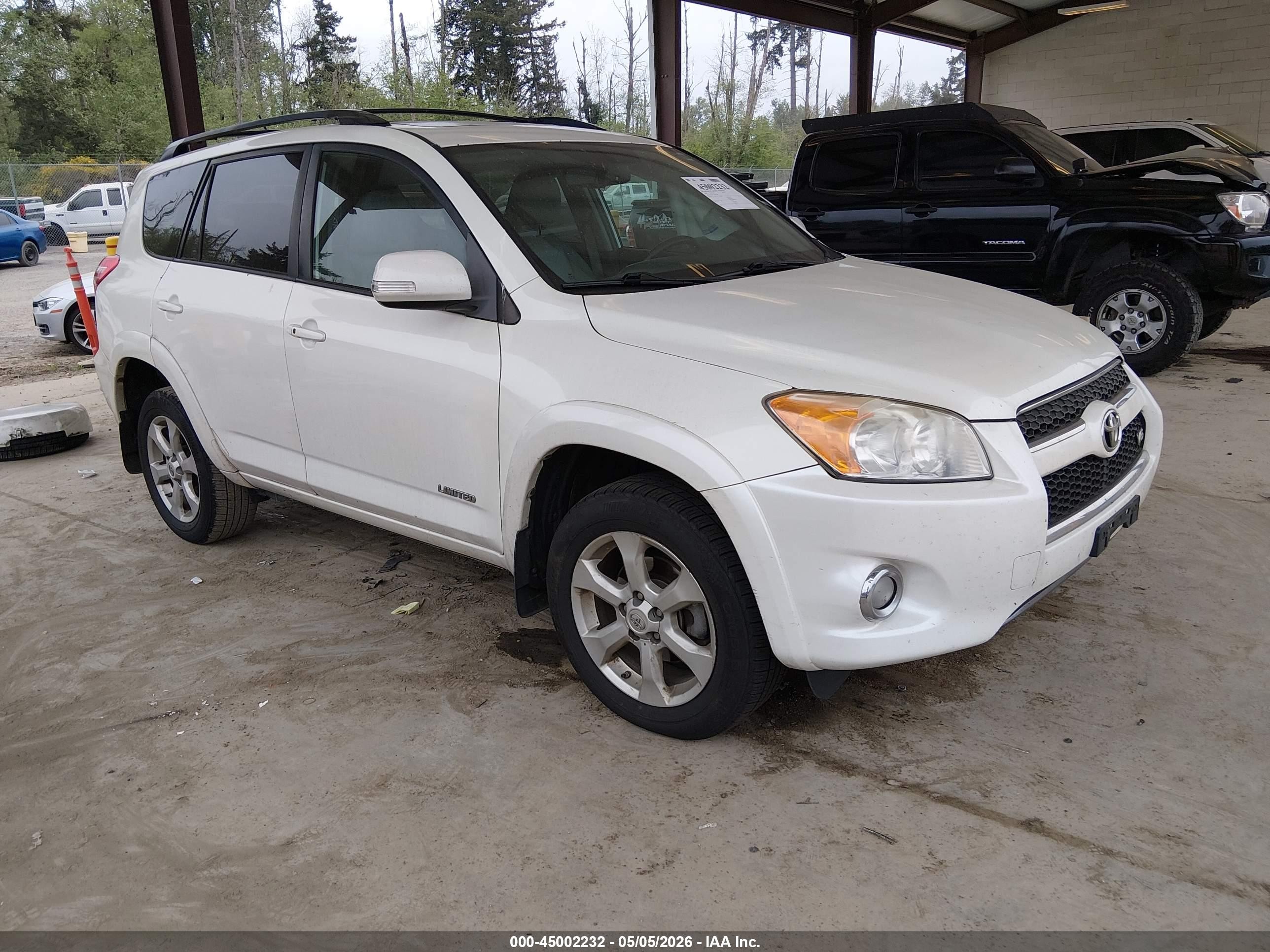 2010 Toyota Rav4 Limited V6 Белый vin: 2T3DK4DV1AW035488