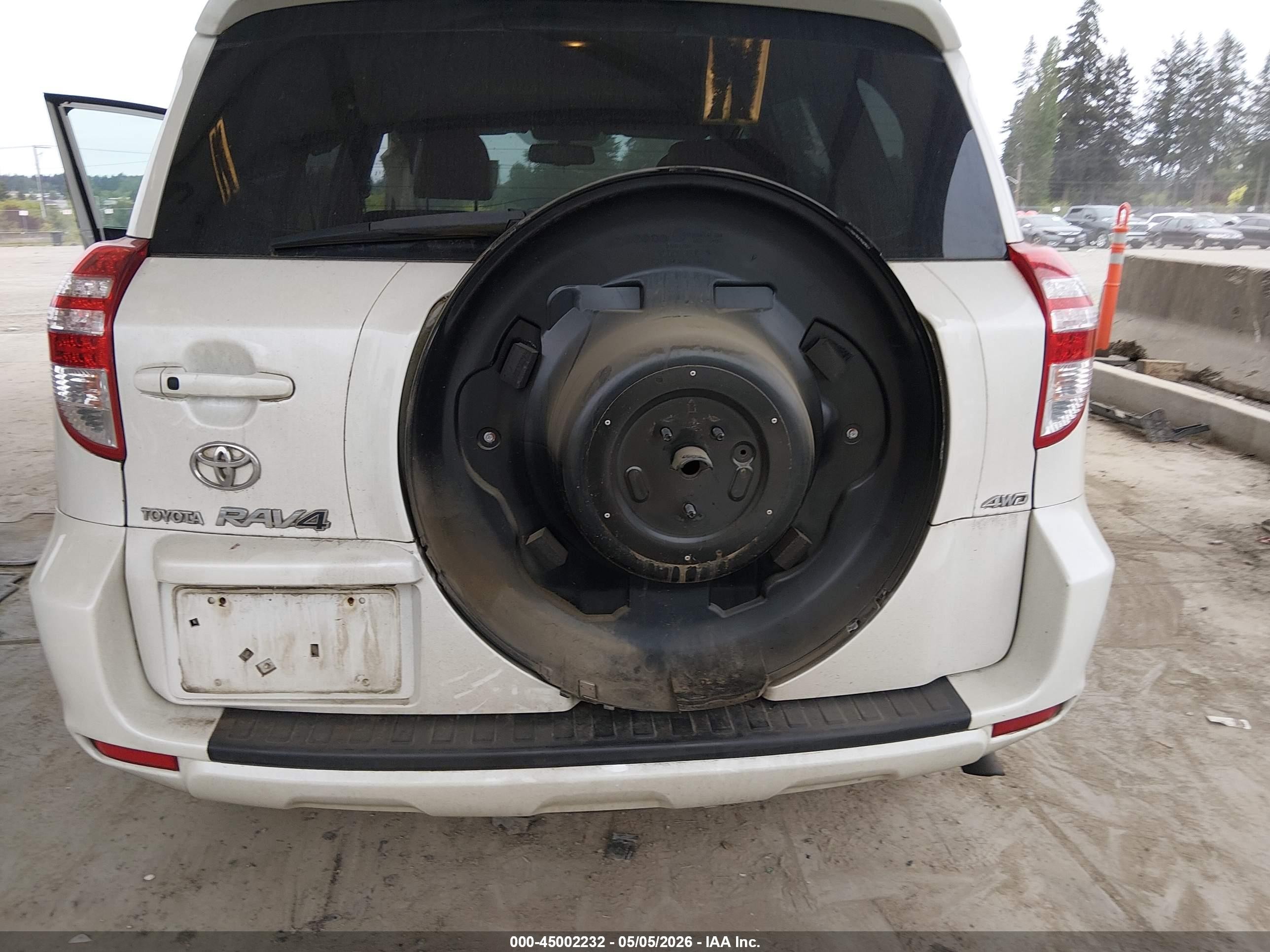 2010 Toyota Rav4 Limited V6 White vin: 2T3DK4DV1AW035488