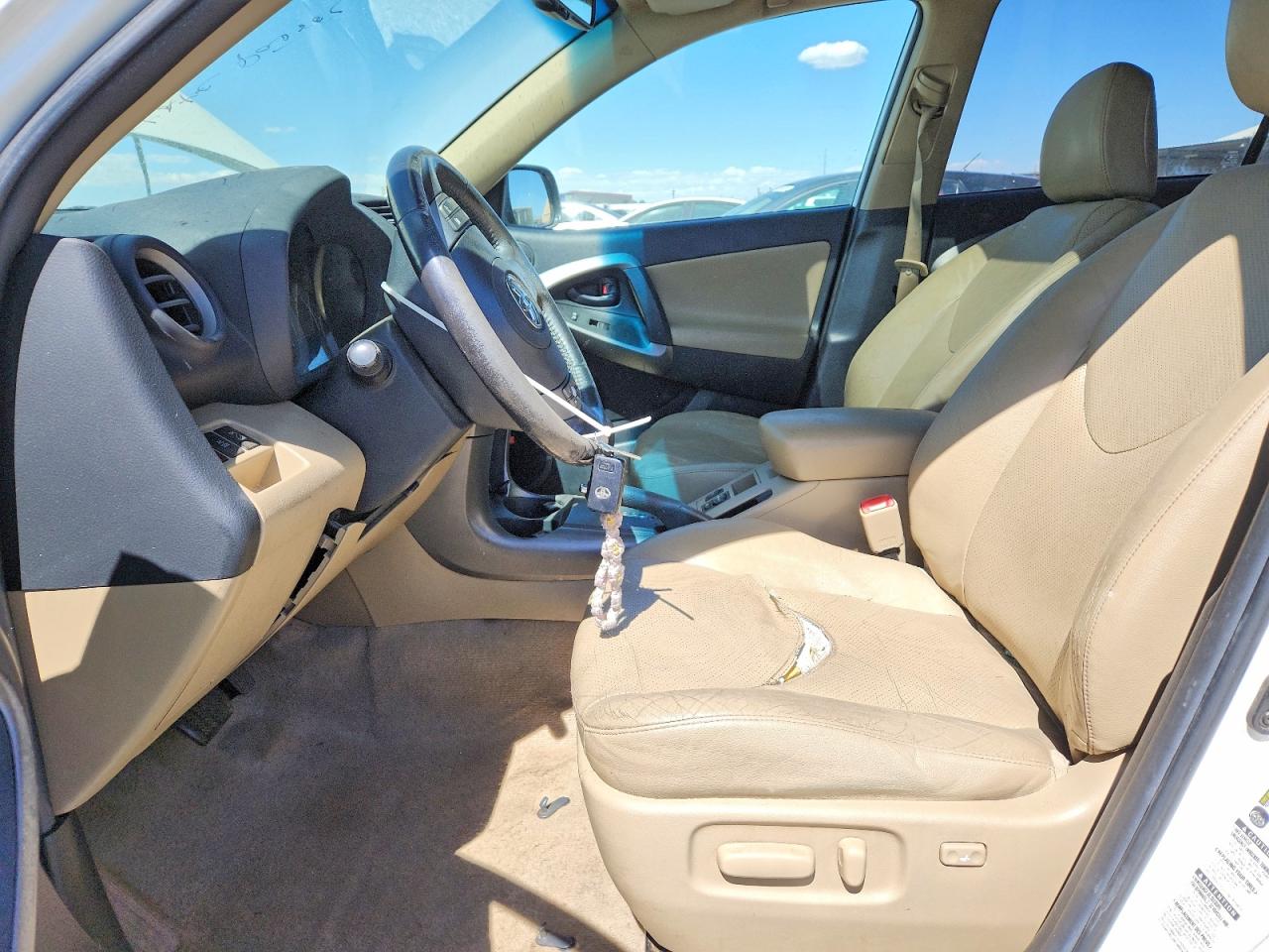 2010 Toyota Rav4 Limited White vin: 2T3DK4DV1AW036463