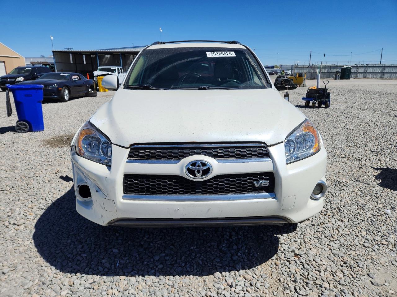 2010 Toyota Rav4 Limited White vin: 2T3DK4DV1AW036463
