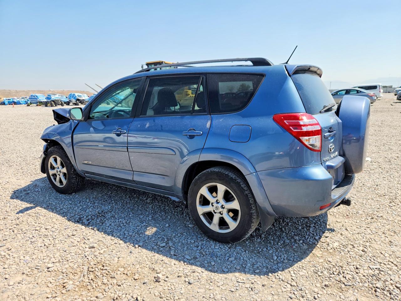 2010 Toyota Rav4 Limited Blue vin: 2T3DK4DV1AW036818