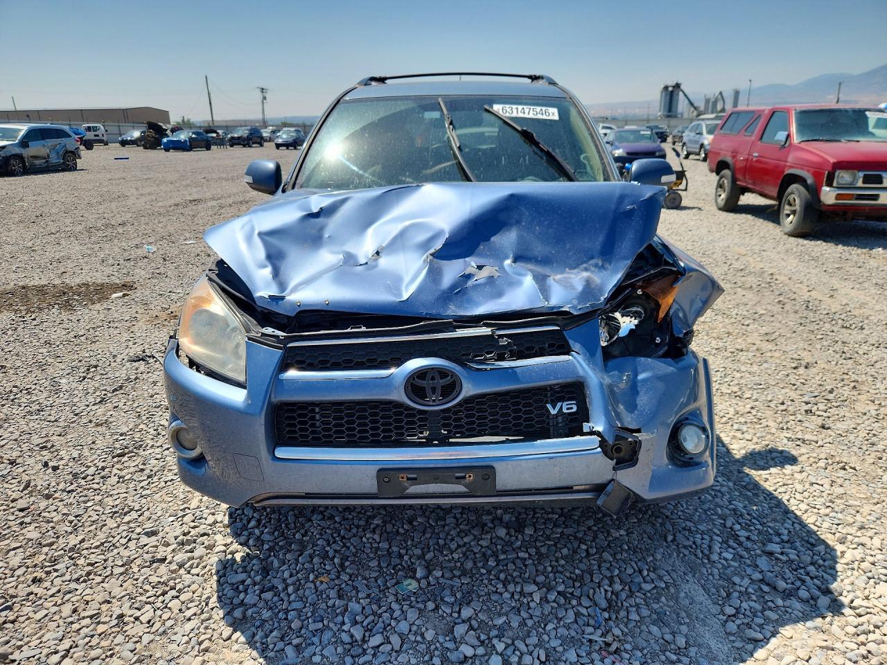 2010 Toyota Rav4 Limited Blue vin: 2T3DK4DV1AW036818