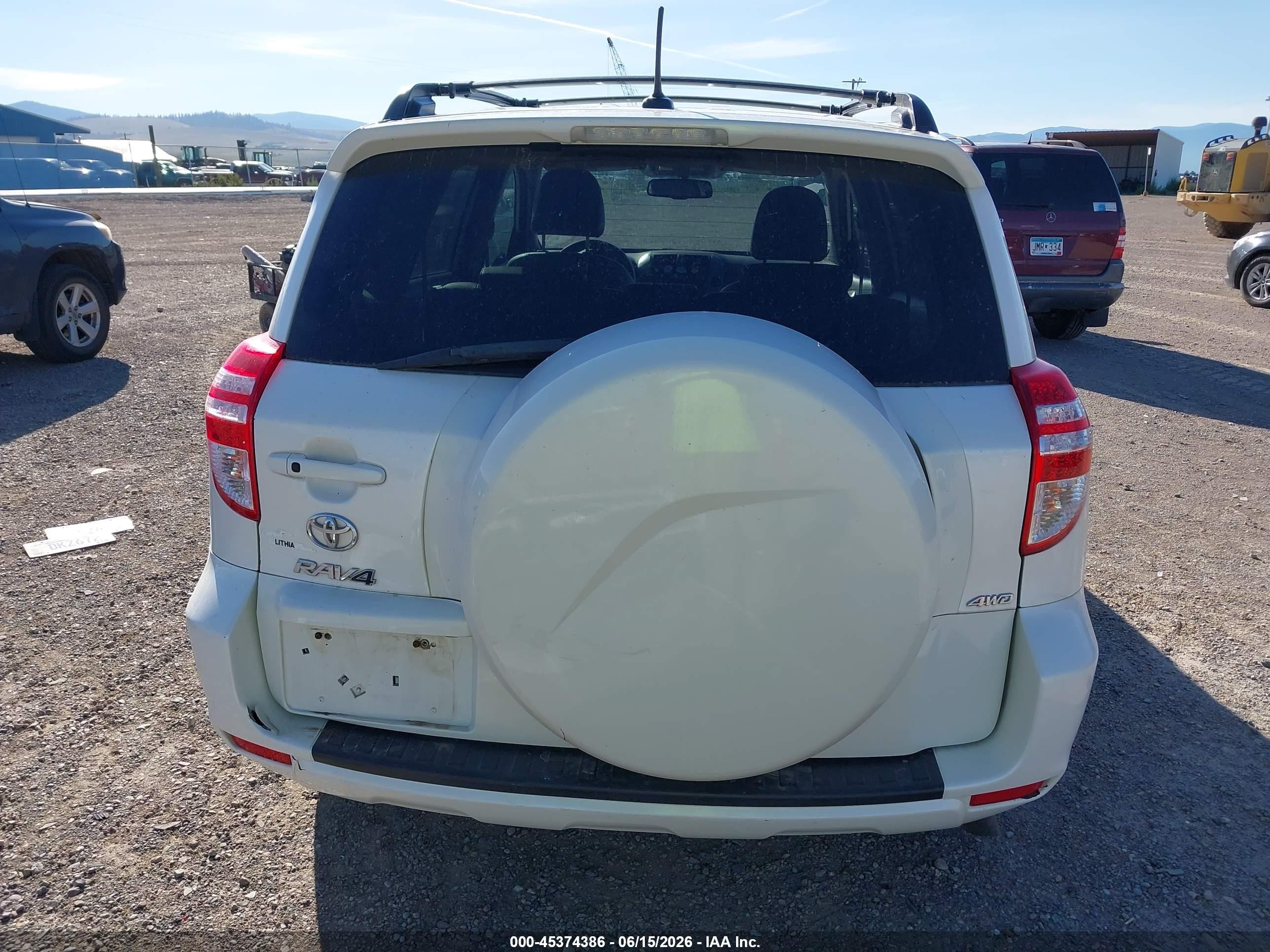 2011 Toyota Rav4 Limited V6 White vin: 2T3DK4DV1BW056388