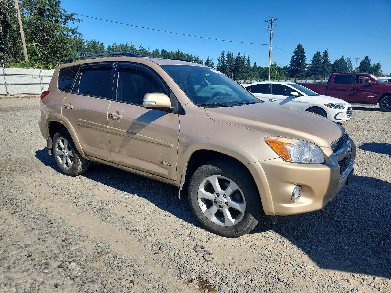 2012 Toyota Rav4 Limited Tan vin: 2T3DK4DV1CW072124
