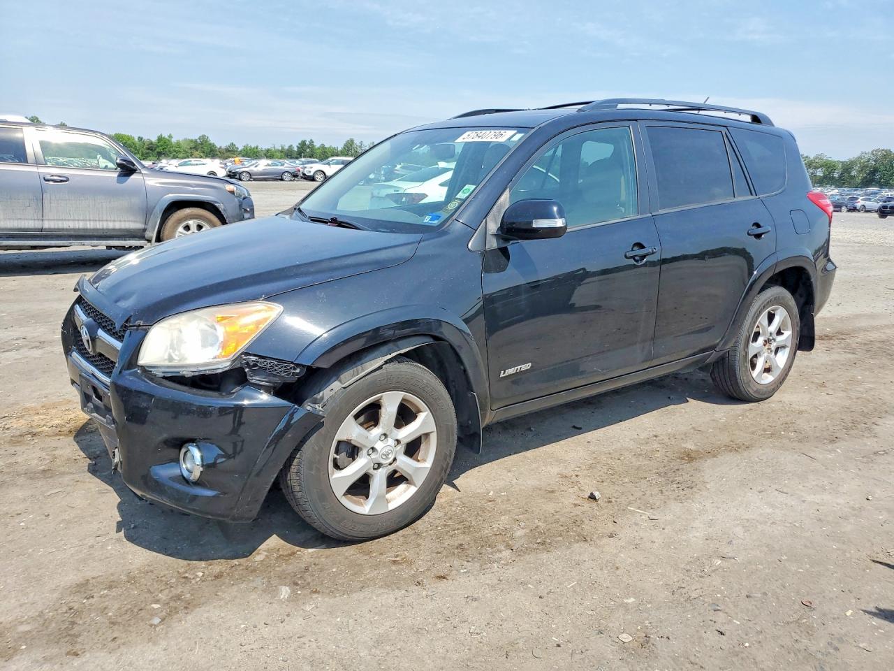 2010 Toyota Rav4 Limited Black vin: 2T3DK4DV2AW019932