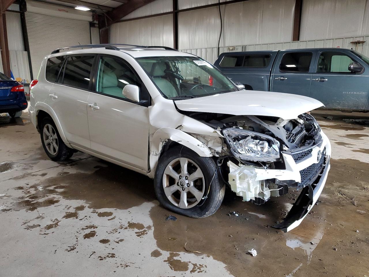2011 Toyota Rav4 Limited White vin: 2T3DK4DV2BW064497