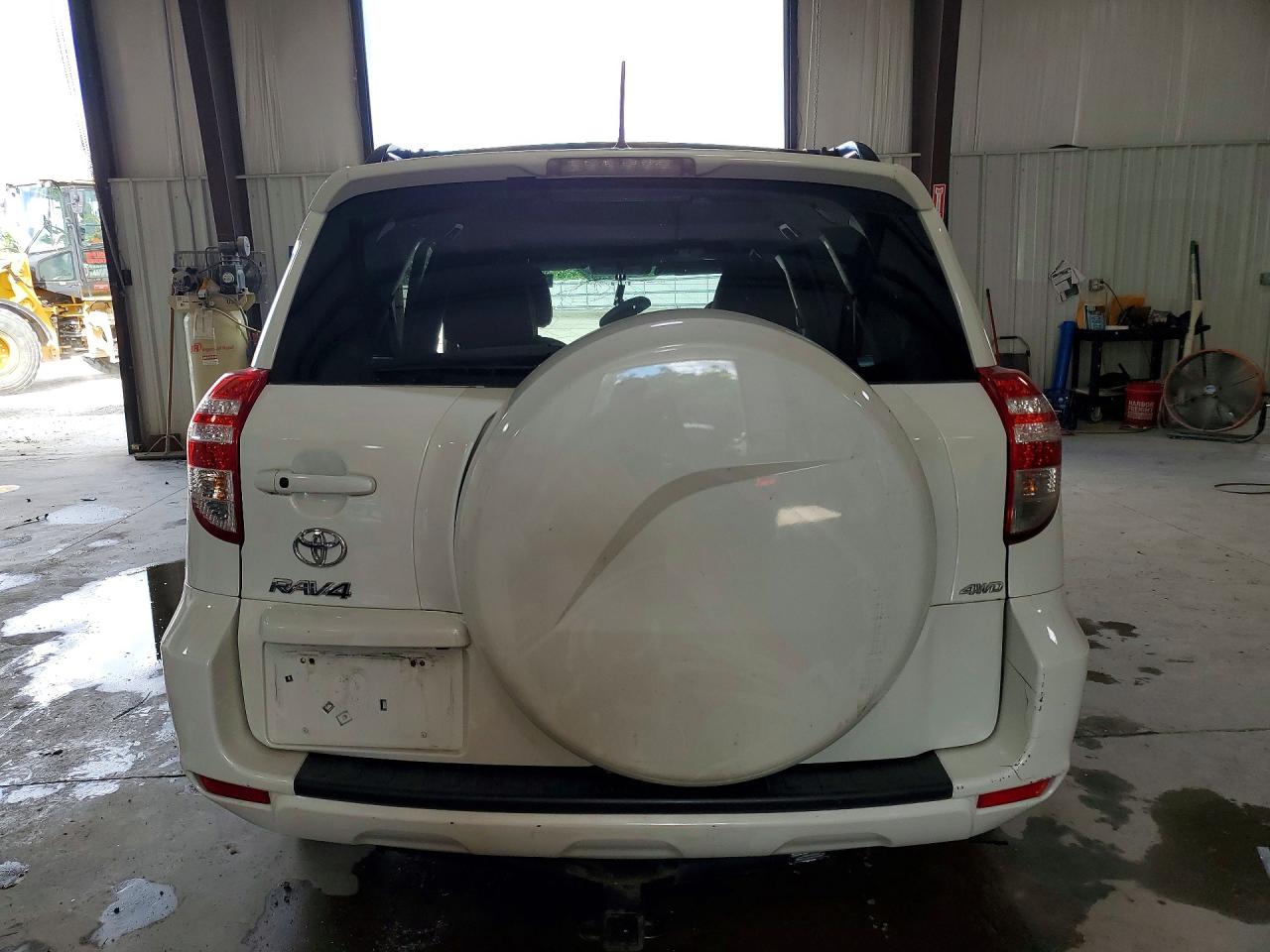 2011 Toyota Rav4 Limited White vin: 2T3DK4DV2BW064497
