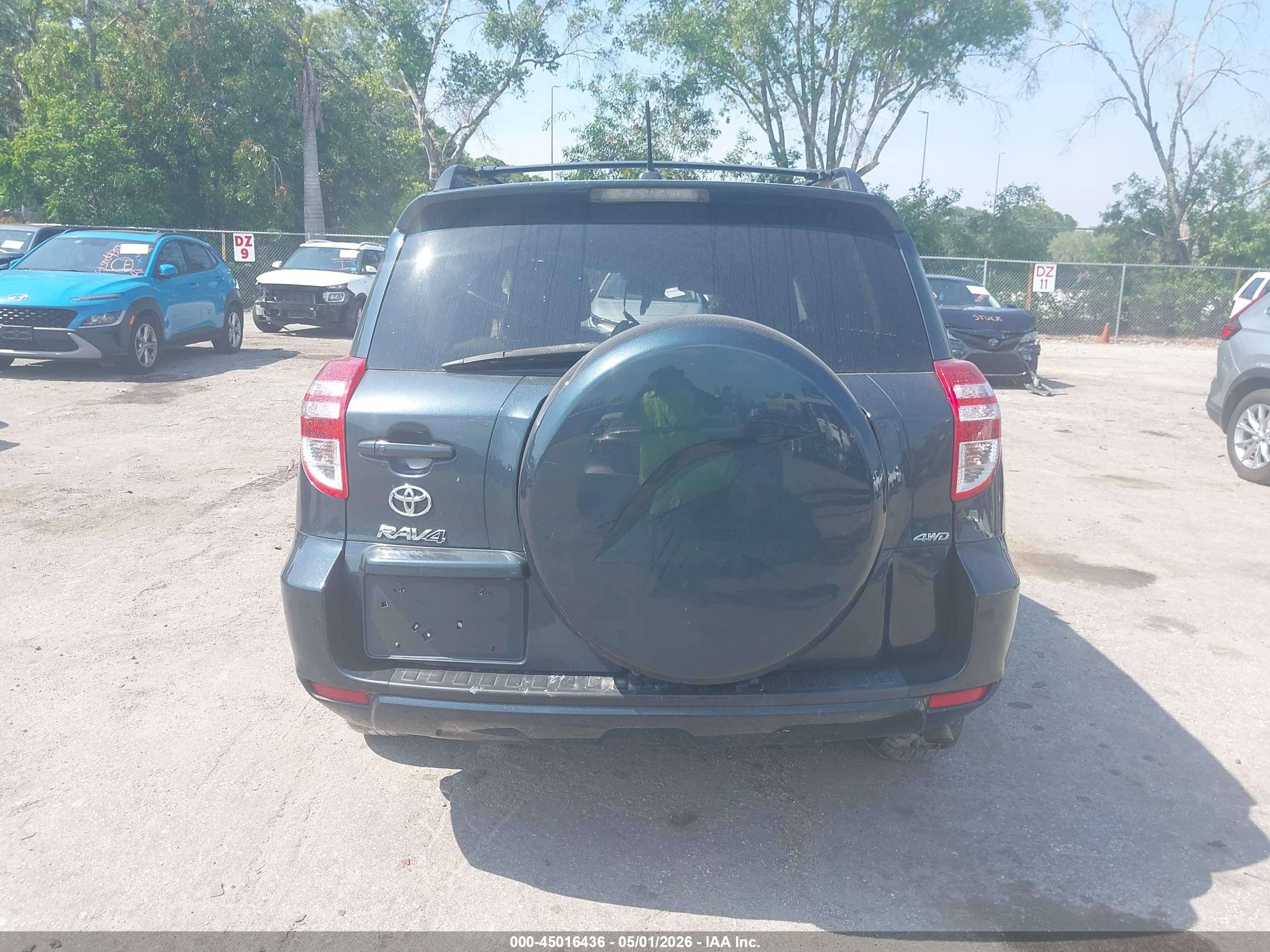 2012 Toyota Rav4 Limited V6 Green vin: 2T3DK4DV2CW084427