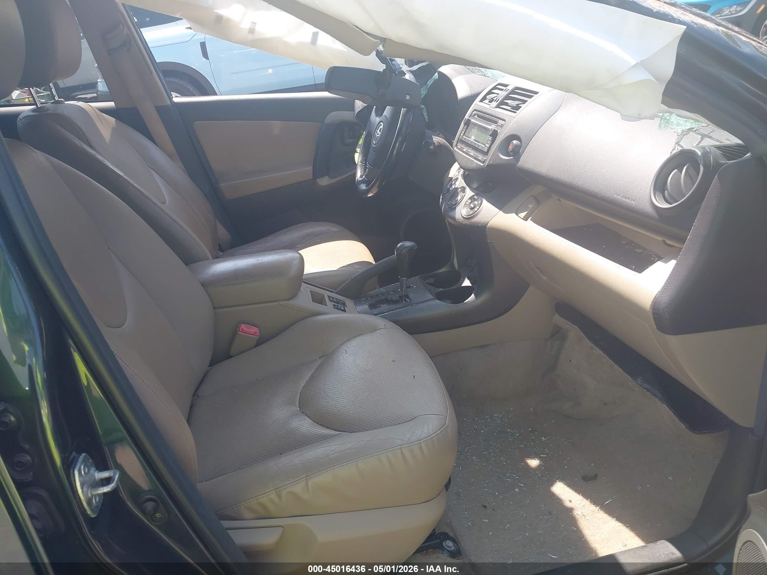 2012 Toyota Rav4 Limited V6 Green vin: 2T3DK4DV2CW084427