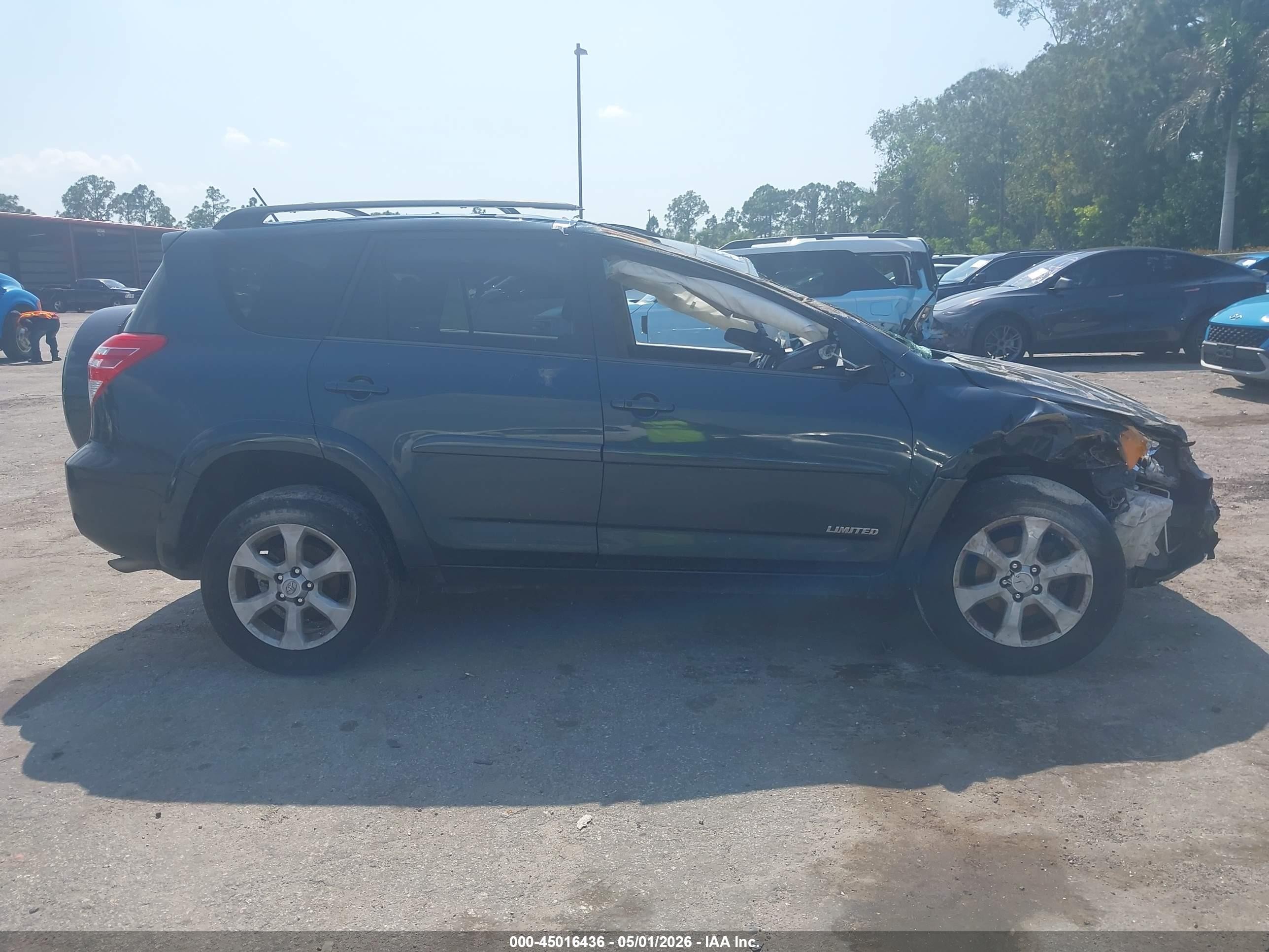 2012 Toyota Rav4 Limited V6 Green vin: 2T3DK4DV2CW084427