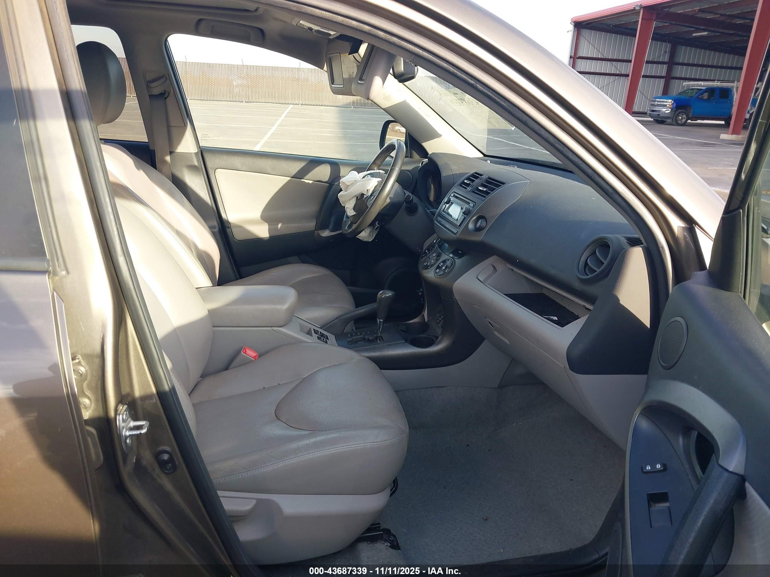 2012 Toyota Rav4 Limited V6 Gray vin: 2T3DK4DV2CW087604