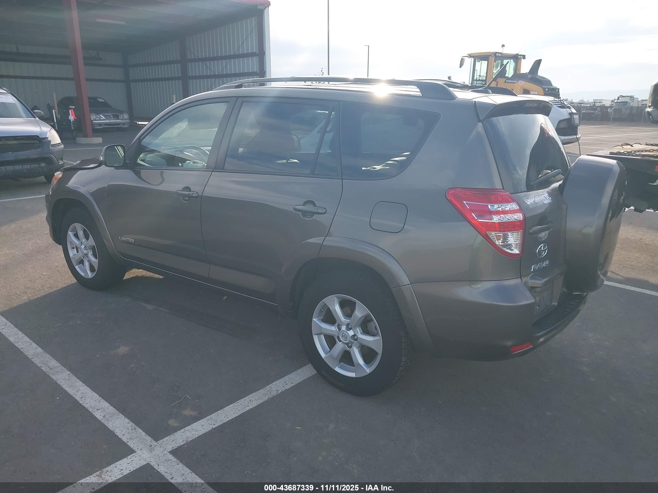 2012 Toyota Rav4 Limited V6 Gray vin: 2T3DK4DV2CW087604