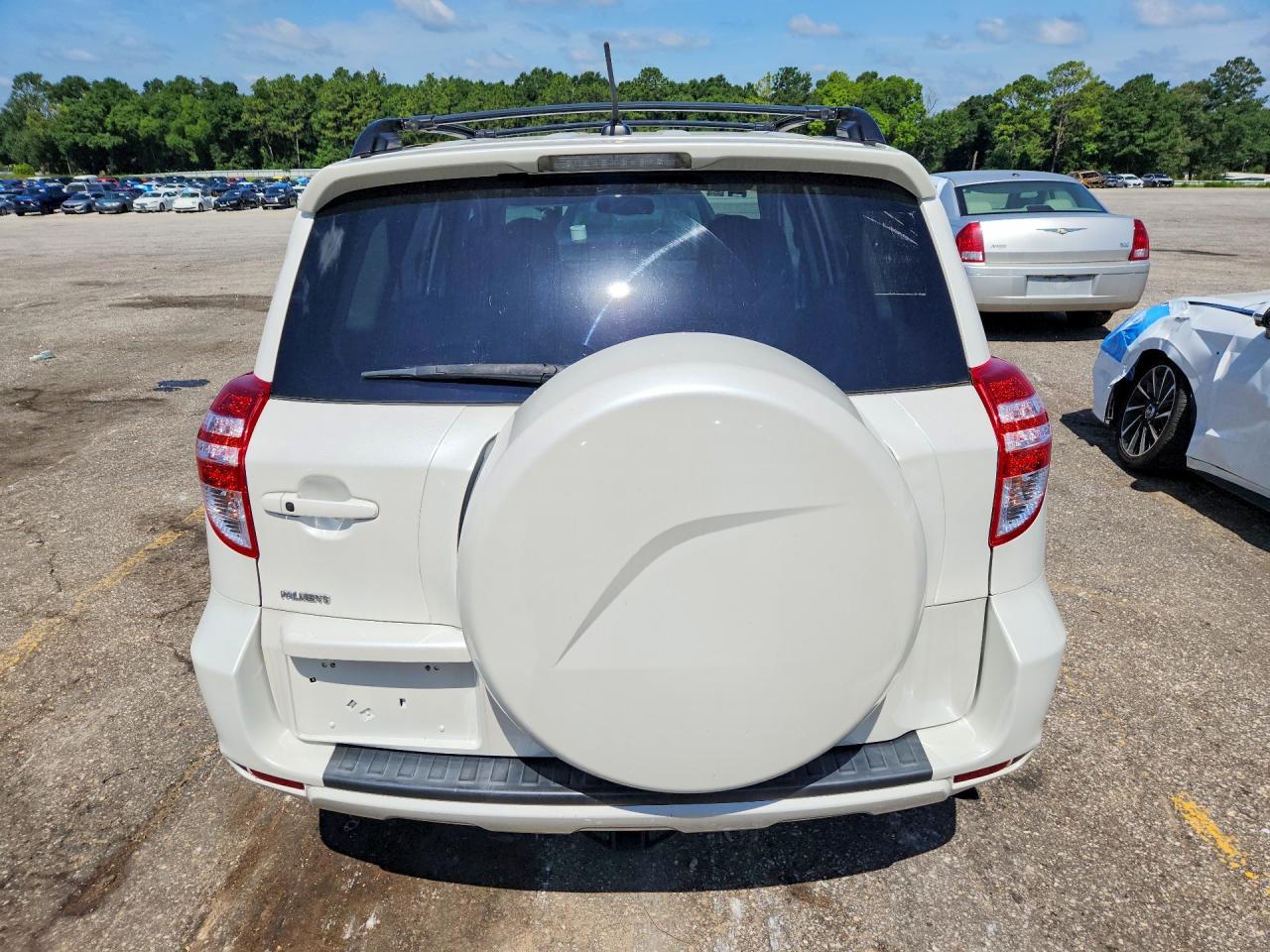 2012 Toyota Rav4 Limited White vin: 2T3DK4DV2CW092124