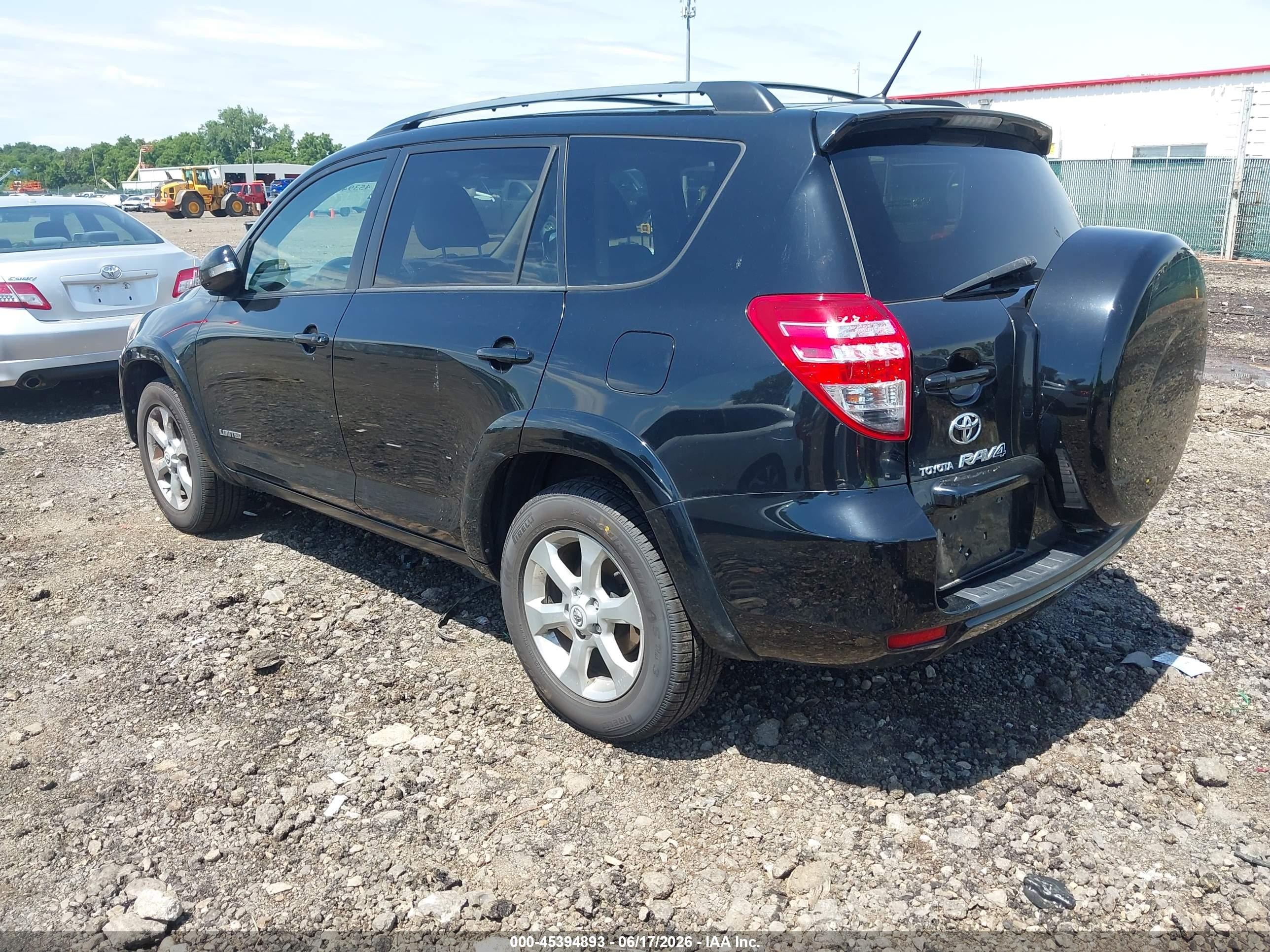 2010 Toyota Rav4 Limited V6 Black vin: 2T3DK4DV3AW018210
