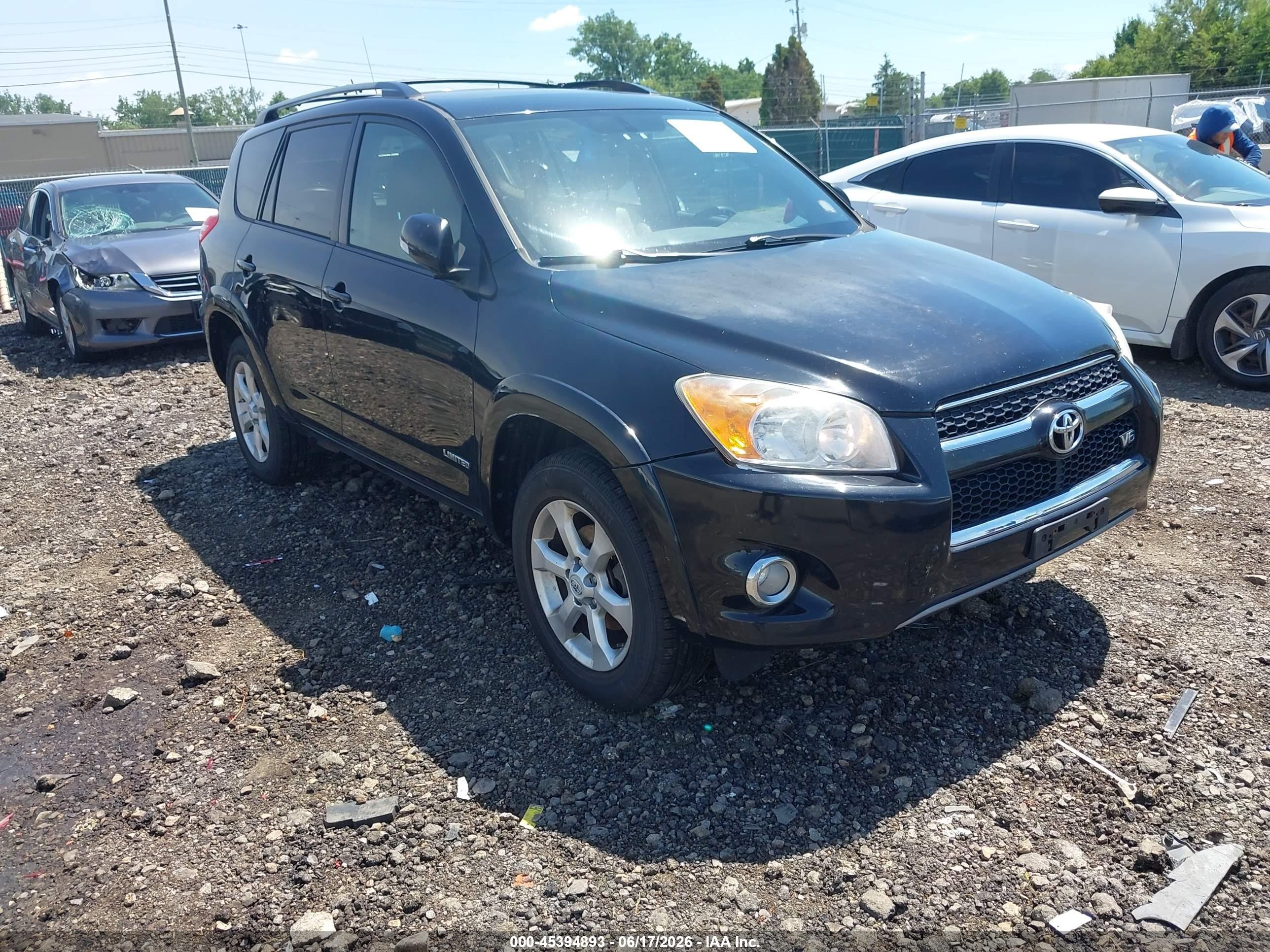 2010 Toyota Rav4 Limited V6 Black vin: 2T3DK4DV3AW018210