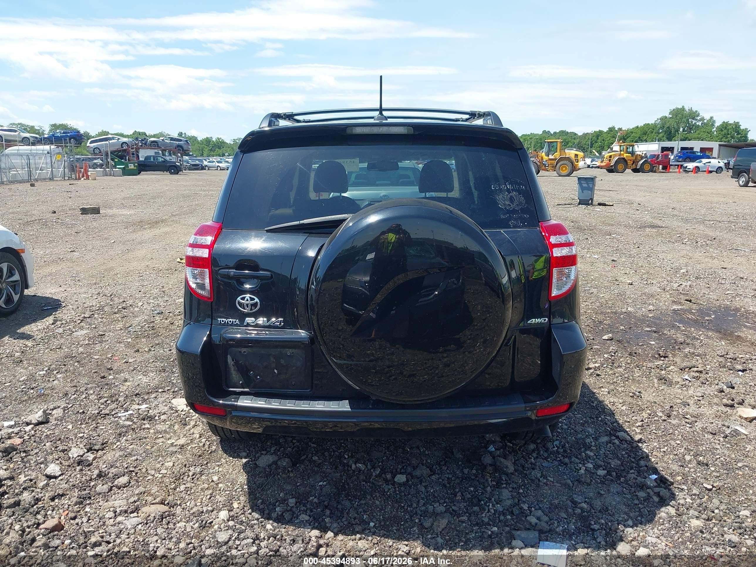 2010 Toyota Rav4 Limited V6 Black vin: 2T3DK4DV3AW018210