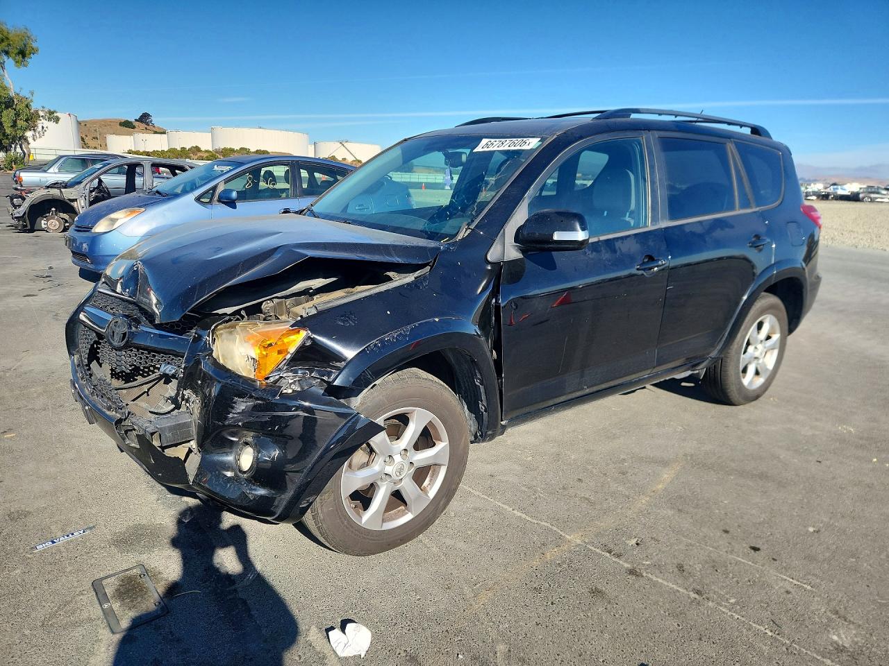 2010 Toyota Rav4 Limited Black vin: 2T3DK4DV3AW019048