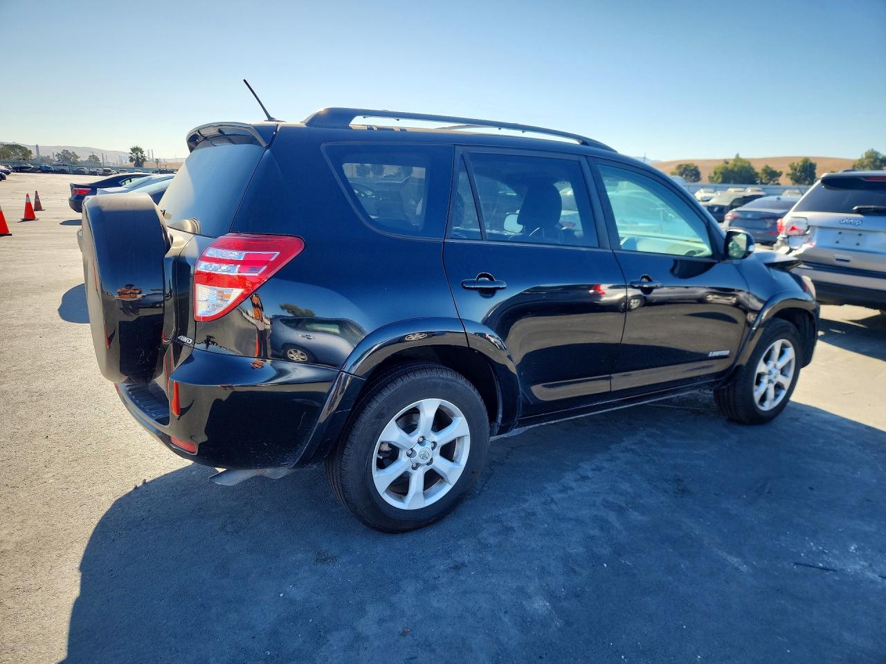 2010 Toyota Rav4 Limited Black vin: 2T3DK4DV3AW019048