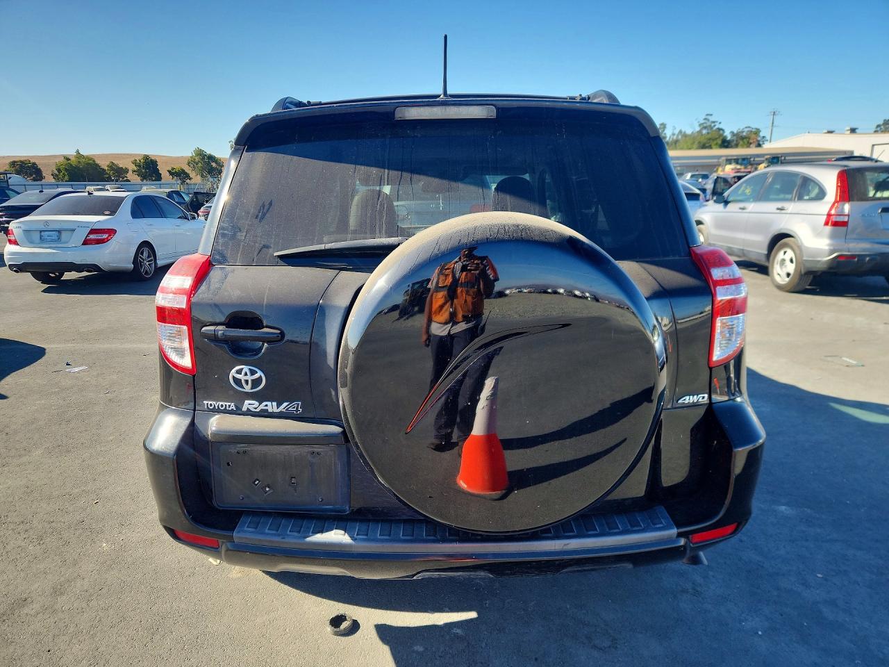 2010 Toyota Rav4 Limited Black vin: 2T3DK4DV3AW019048