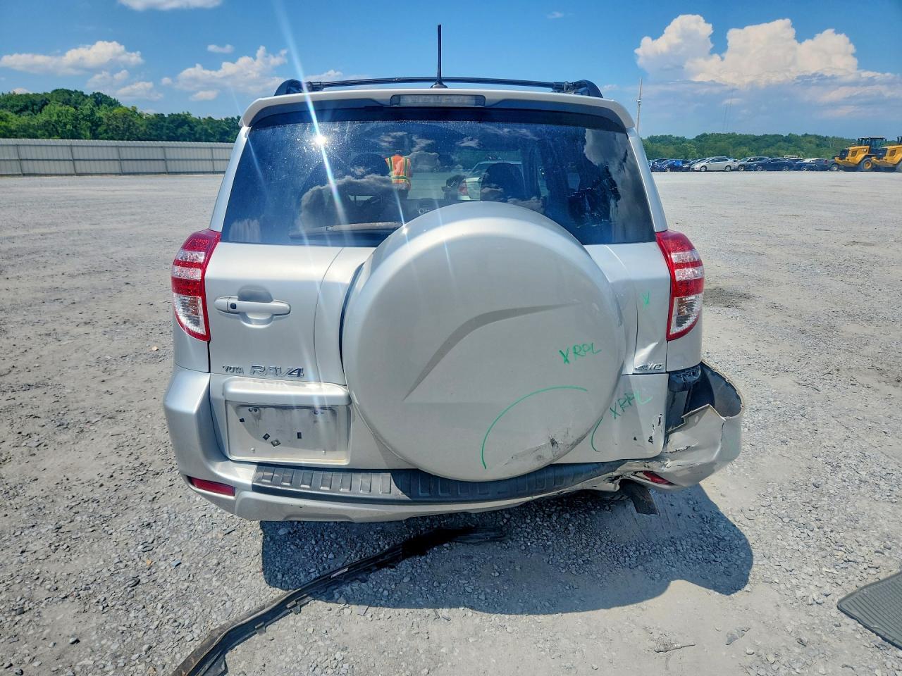 2010 Toyota Rav4 Limited Silver vin: 2T3DK4DV3AW028753
