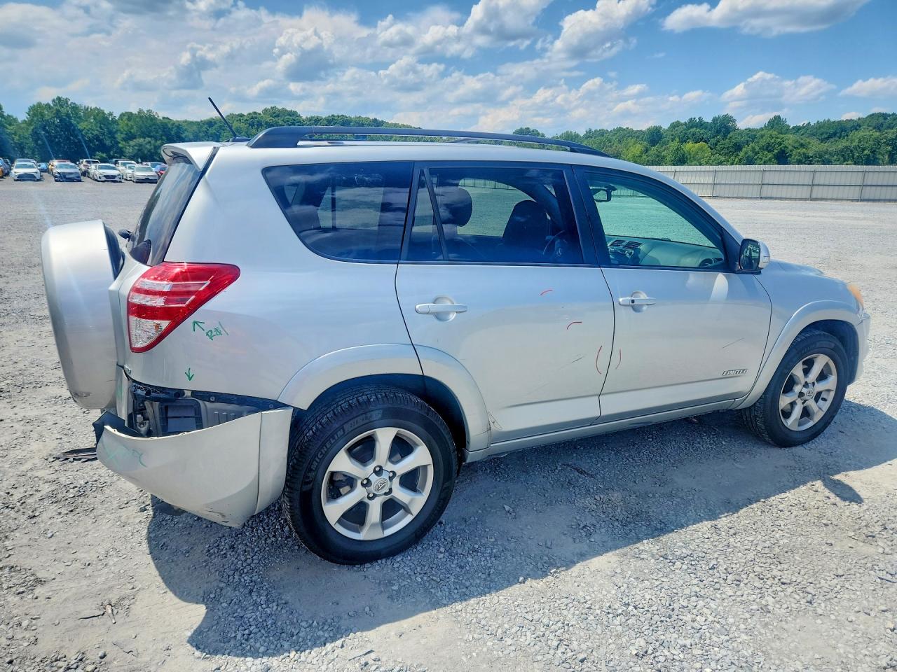 2010 Toyota Rav4 Limited Silver vin: 2T3DK4DV3AW028753