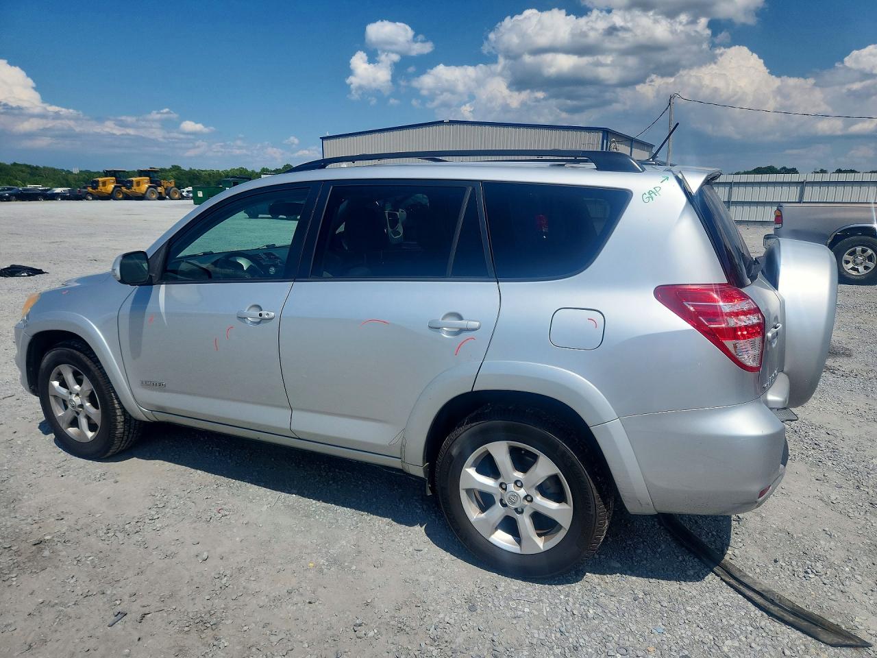 2010 Toyota Rav4 Limited Silver vin: 2T3DK4DV3AW028753