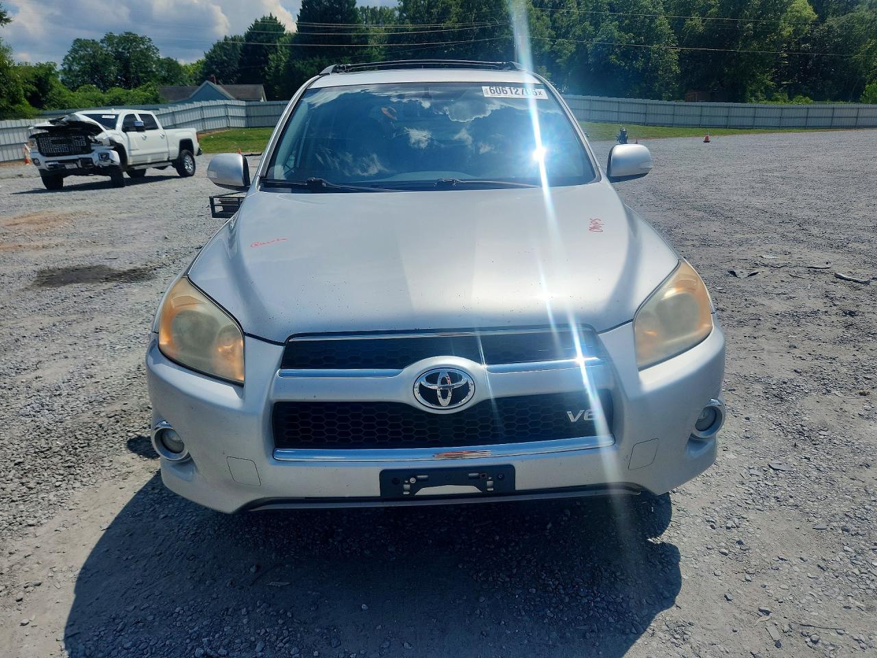 2010 Toyota Rav4 Limited Silver vin: 2T3DK4DV3AW028753
