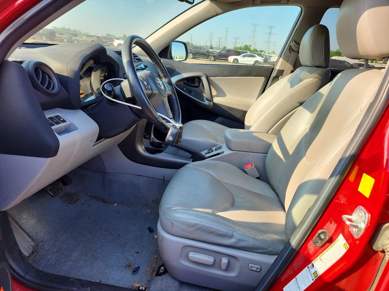 2010 Toyota Rav4 Limited Red vin: 2T3DK4DV3AW035749