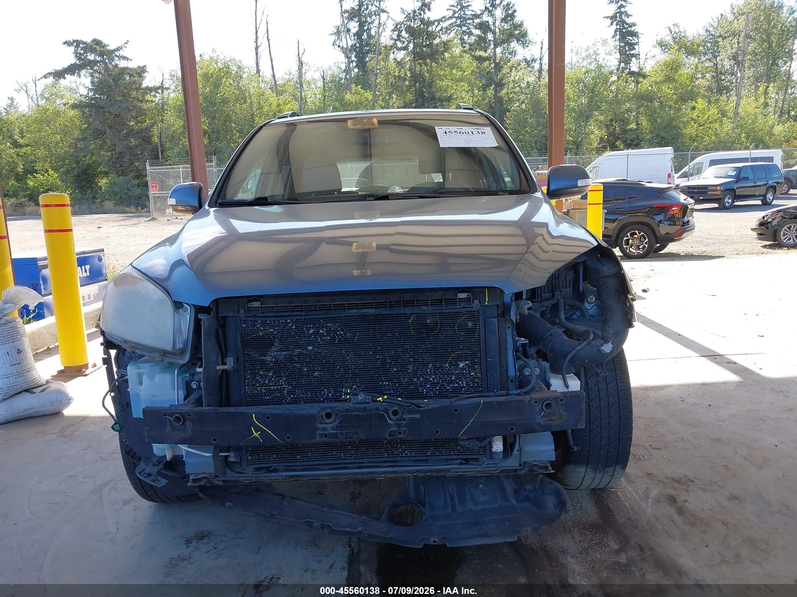 2010 Toyota Rav4 Limited V6 Light Blue vin: 2T3DK4DV3AW036822