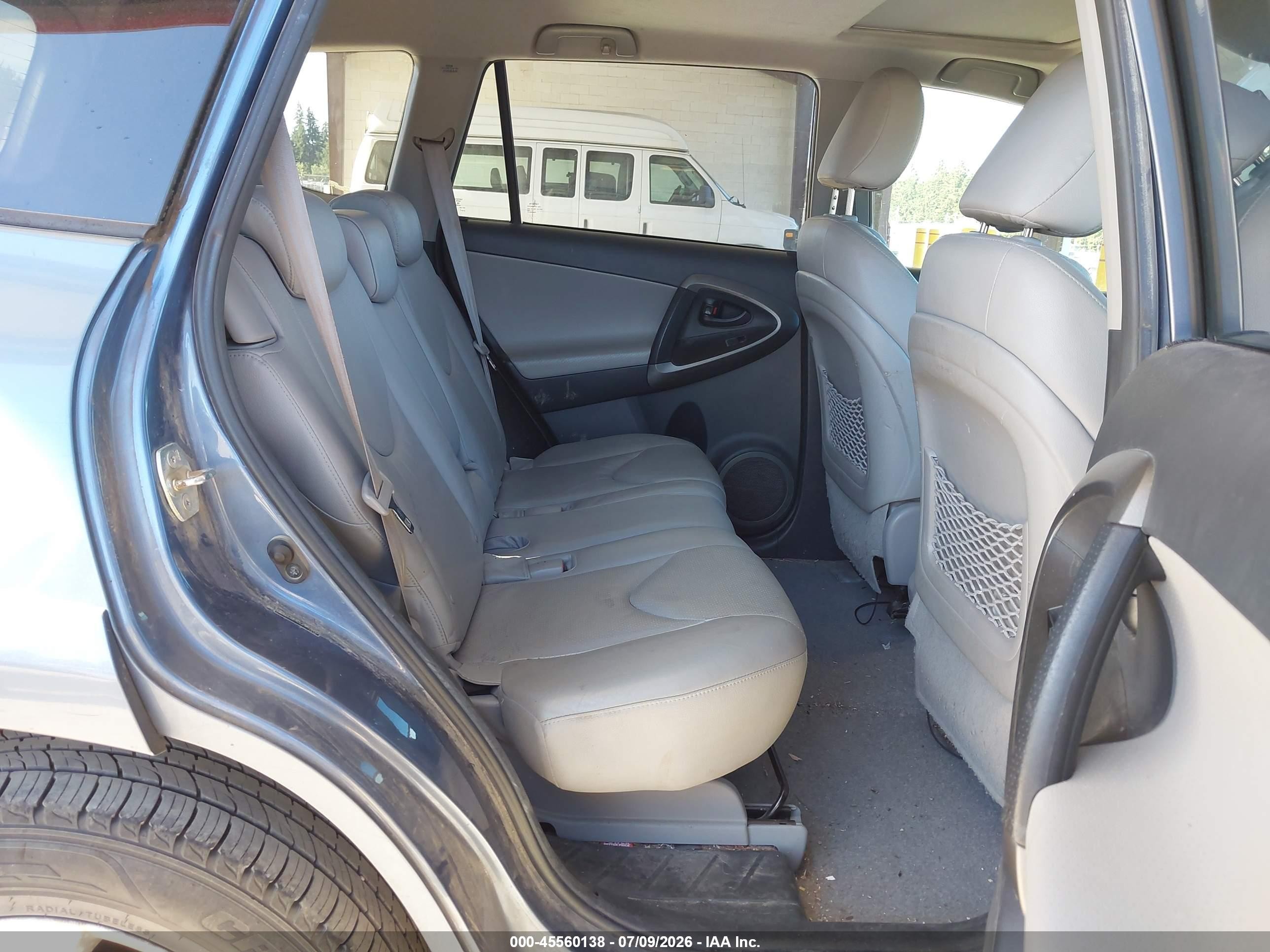 2010 Toyota Rav4 Limited V6 Light Blue vin: 2T3DK4DV3AW036822