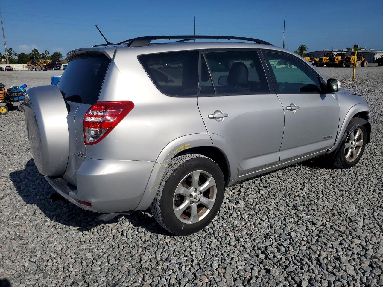 2011 Toyota Rav4 Limited Silver vin: 2T3DK4DV3BW037082