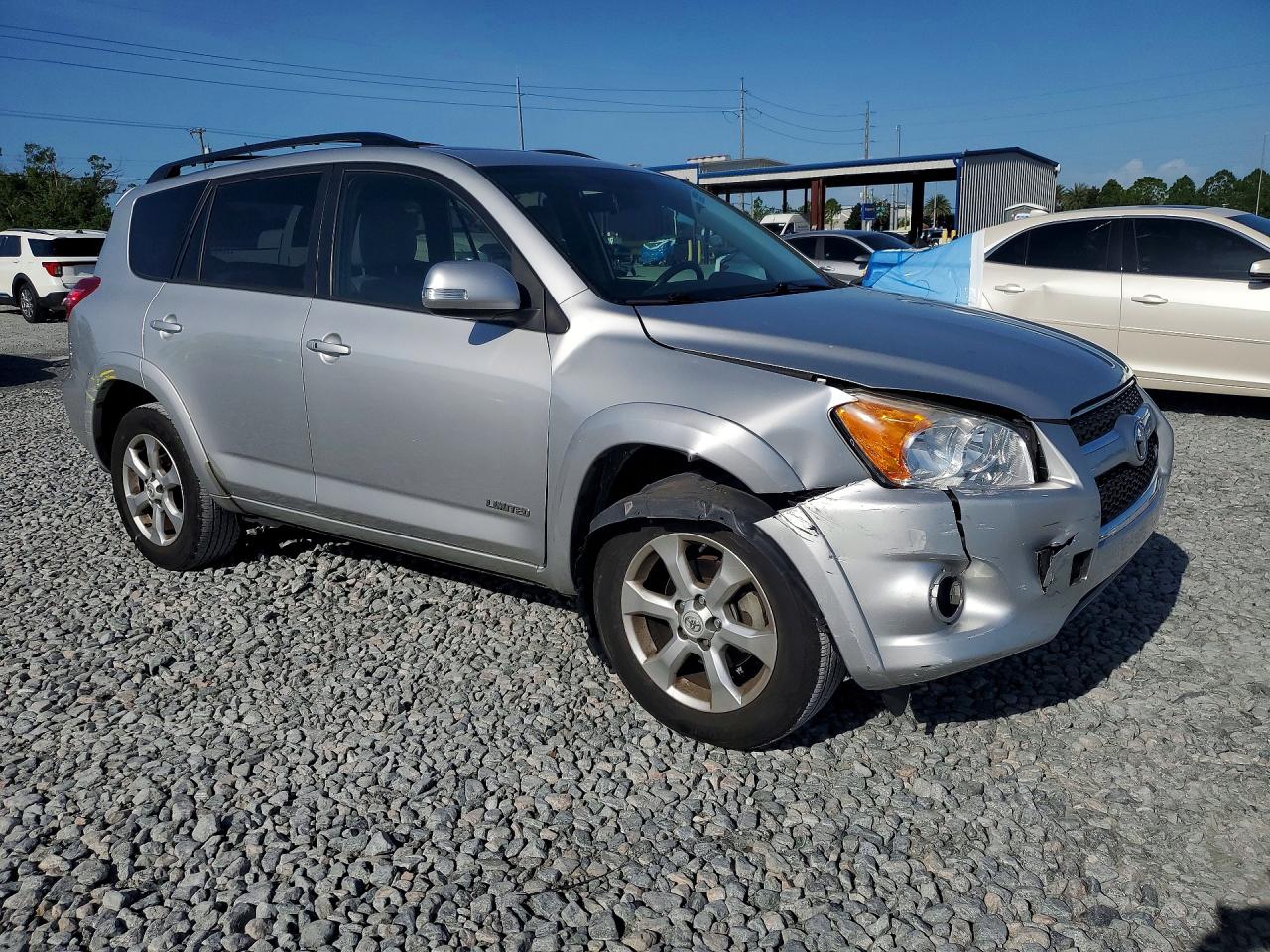 2011 Toyota Rav4 Limited Silver vin: 2T3DK4DV3BW037082
